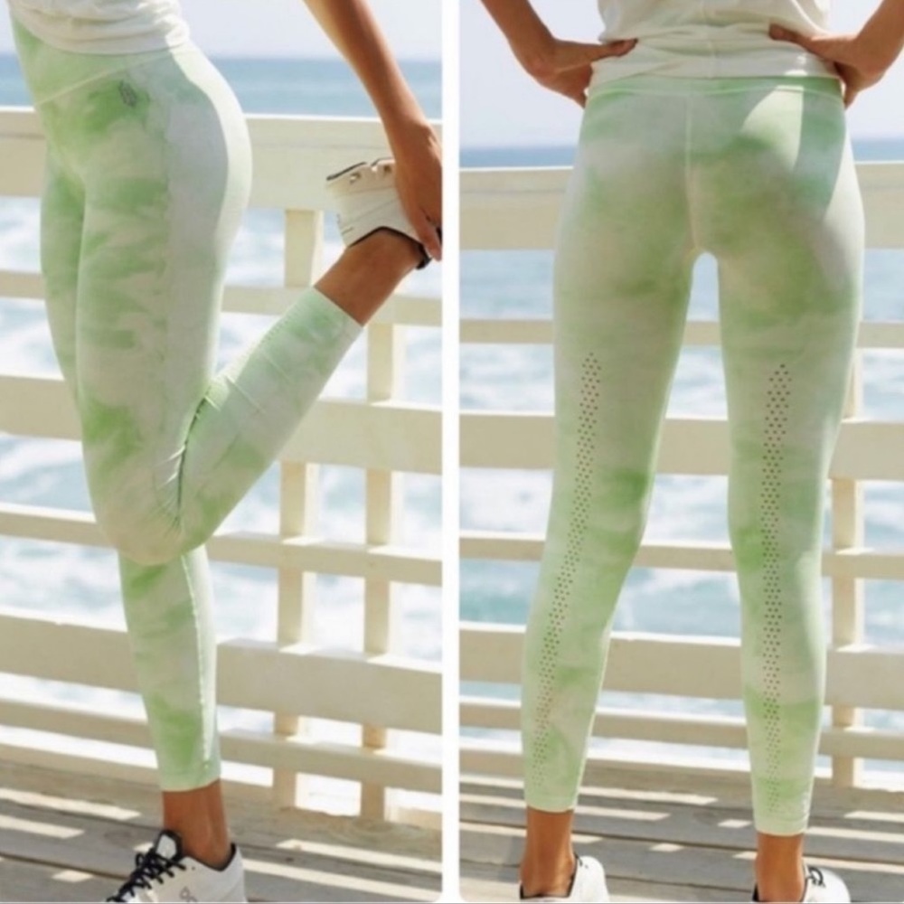 Free people Electric Pistachio leggings super stretch